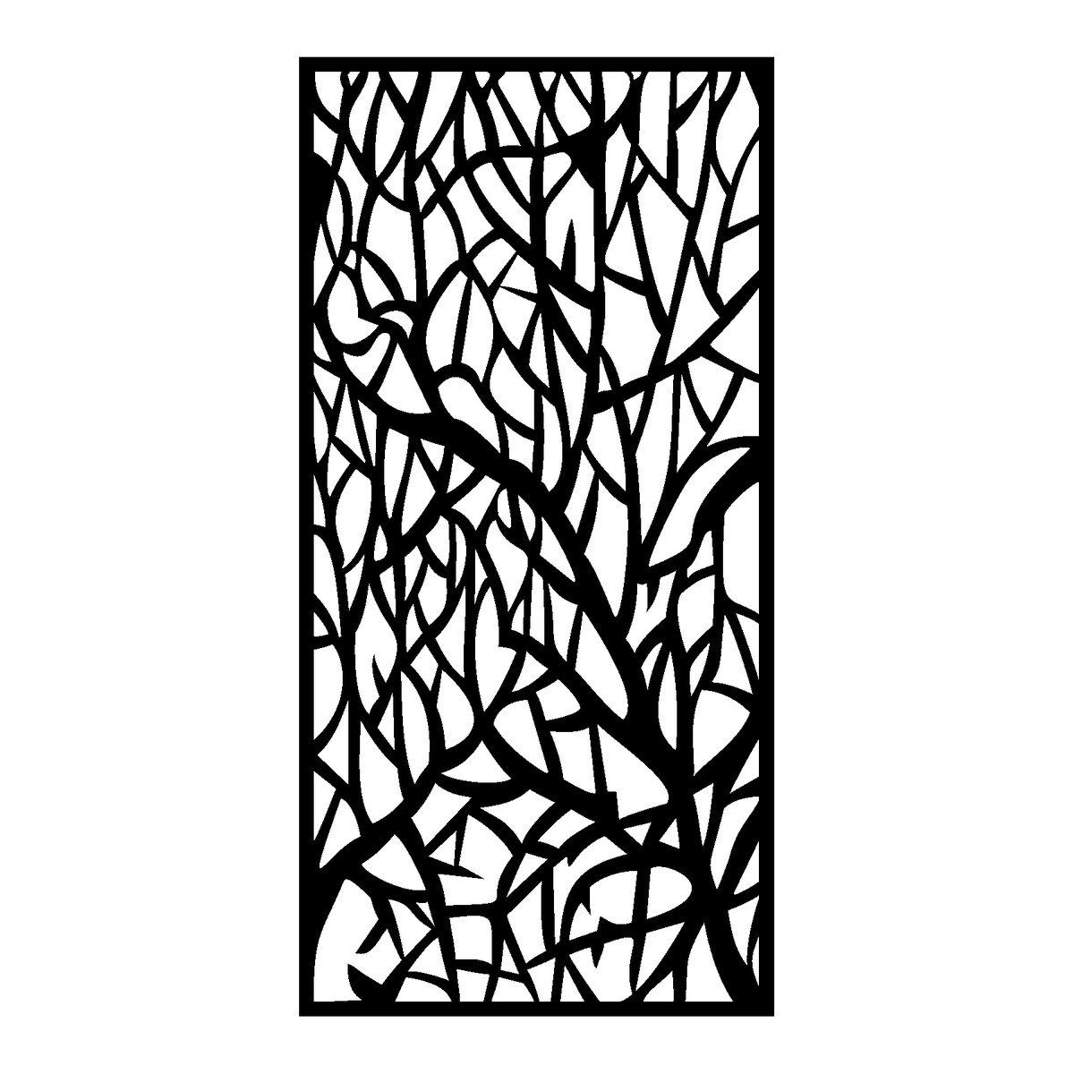 SOUS-BOIS – TF-1260 – Tôle à motifs ep 2 mm – cotes finies – Bord plein 30 mm