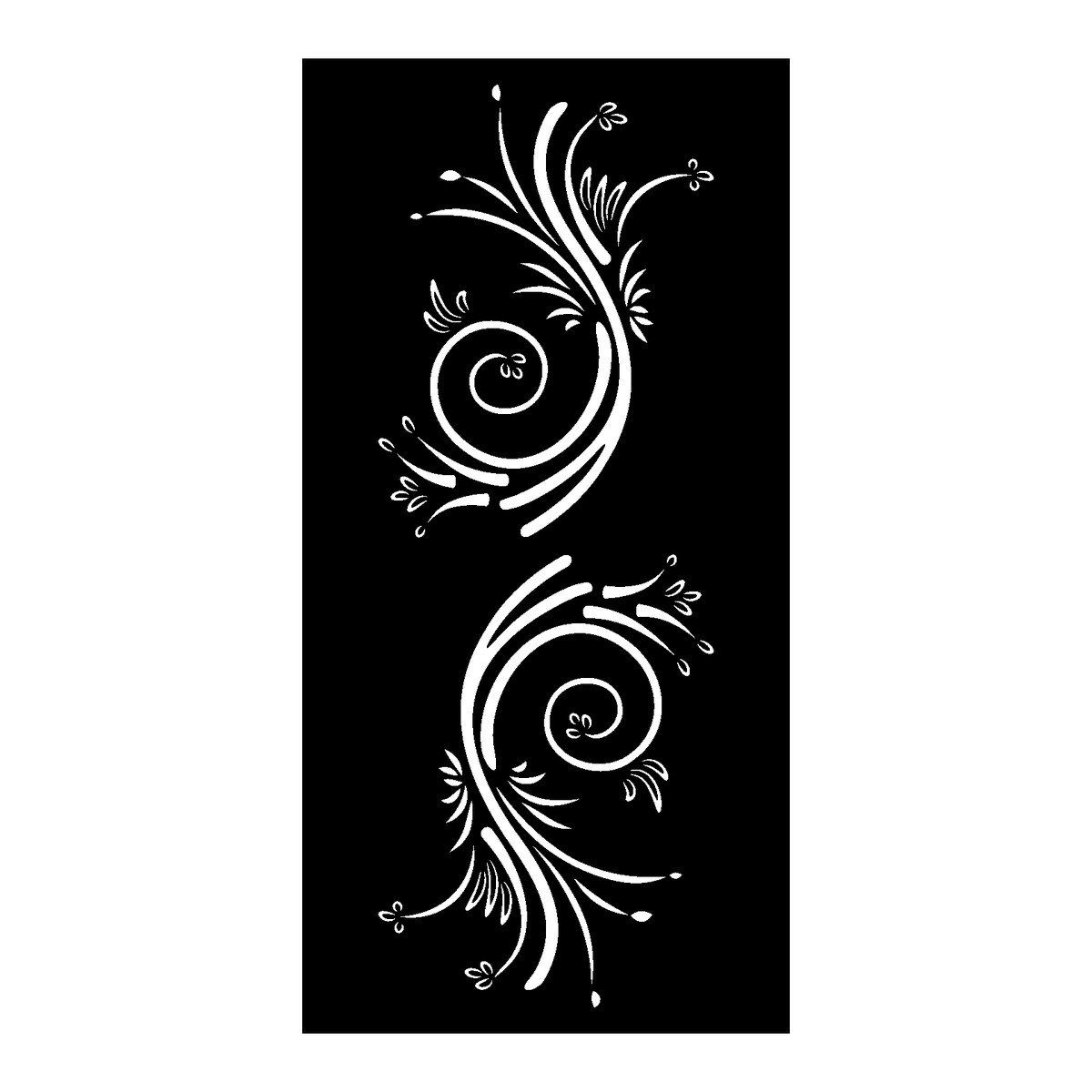 LIANE – TF-153 – Tôle à motifs ep 2 mm – cotes finies – Bord plein 30 mm
