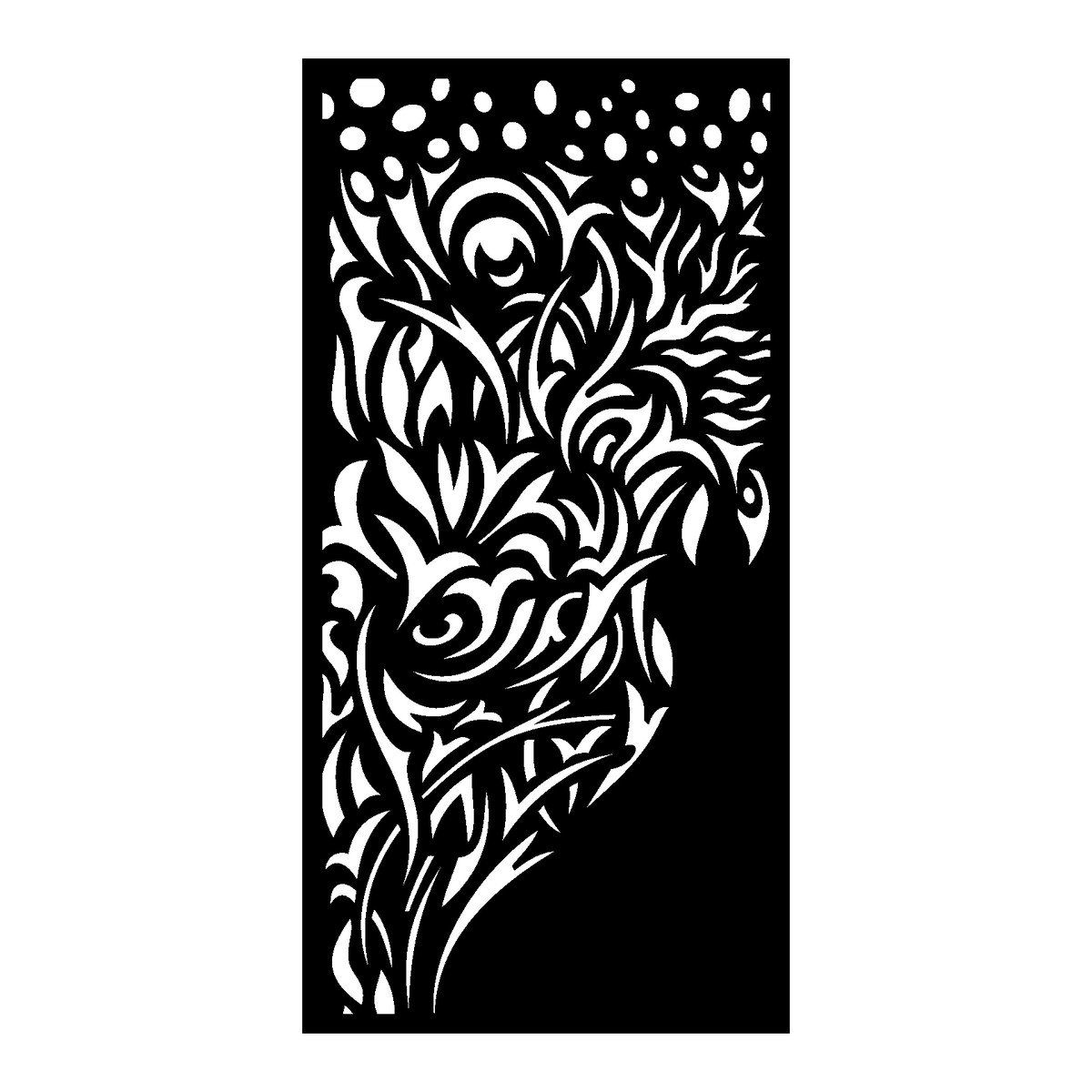 PAON – TF-1370 – Tôle à motifs ep 2 mm – cotes finies – Bord plein 30 mm