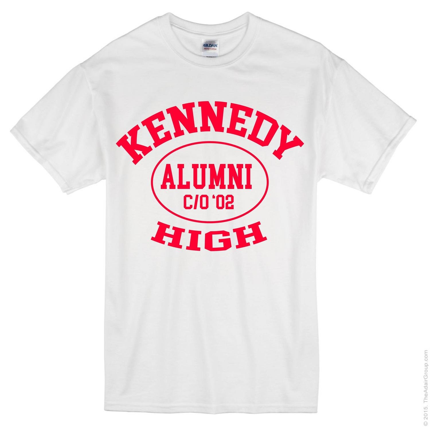 White Alumni Shirt w/ Year