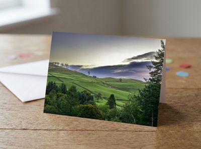 Upper Bardenoch Greetings Card