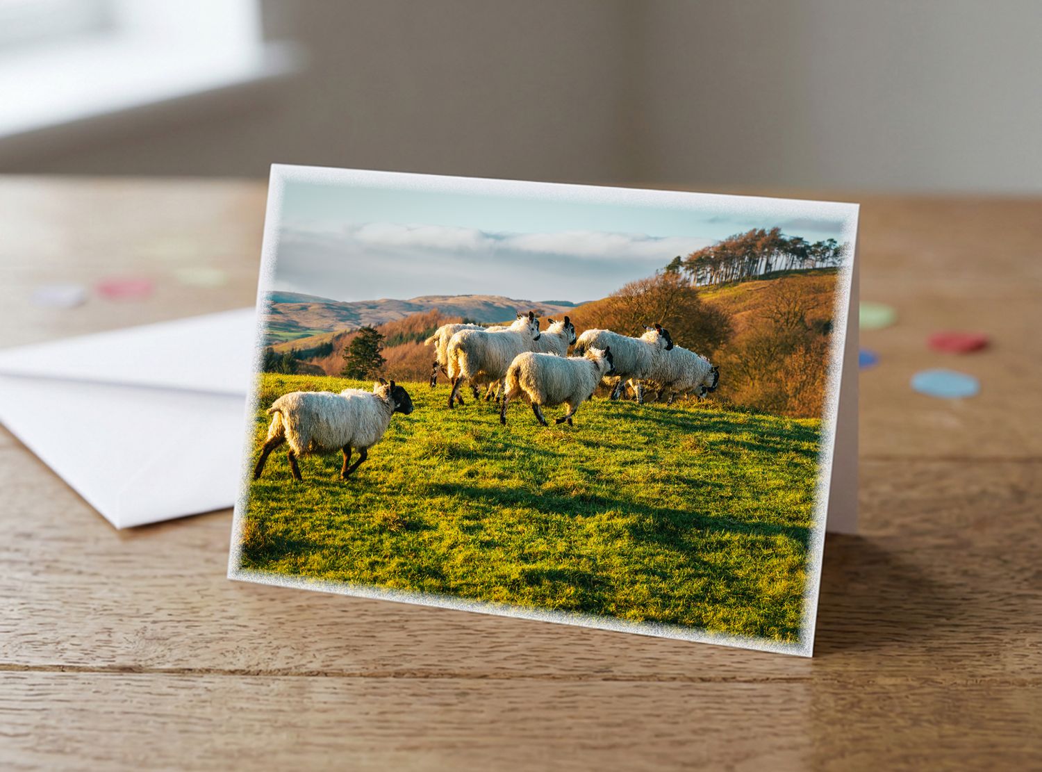Craw Wood, Moniaive Greetings Card