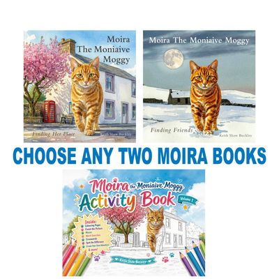 Choose Any Two Moira Books — Storybook & Activity Bundle Choose Any Two Moira Books — Storybook & Activity Bundle