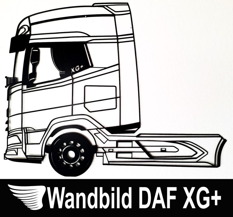 Wandbild / Silhouette "DAF XG/XG+"
