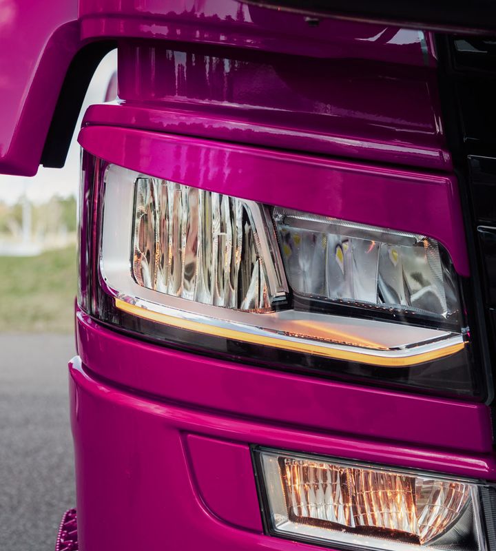Scheinwerferblende für Scania NG