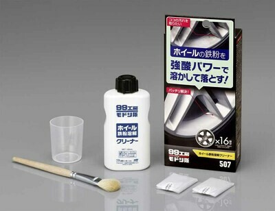 Soft99 Strong Acid Dissolver Kit for Wheel Iron Deposit