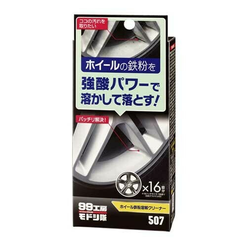 Soft99 Strong Acid Dissolver Kit for Wheel Iron Deposit