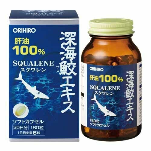 ORIHIRO Сквален 180-390 капсул