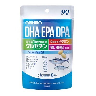 ORIHIRO DHA EPA DPA 90 Tablets