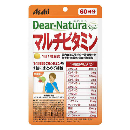 Asahi Dear-Natura Style Мультивитамины