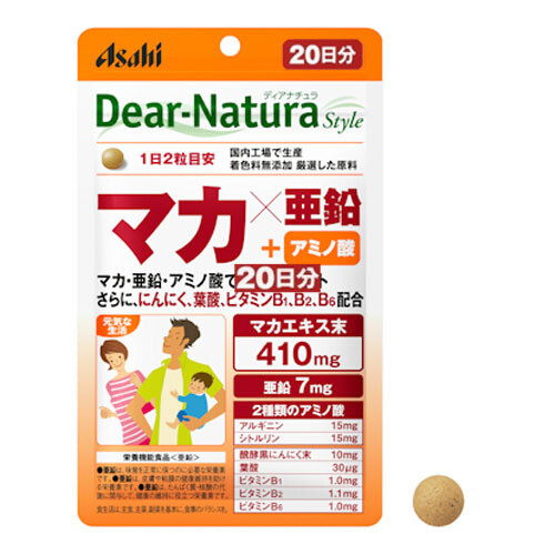 Asahi Dear-Natura Style Maca & Zinc