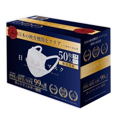 Japanese Quality Masks 50pcs