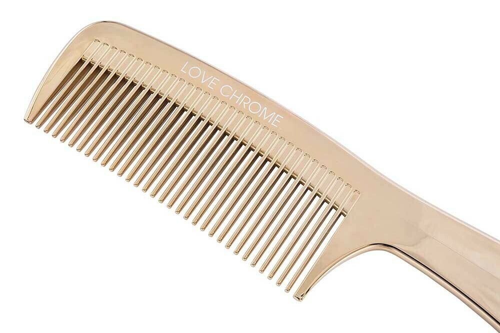 Hair Brush Love Chrome K24GP TETSUKI COMB GOLD | Japan