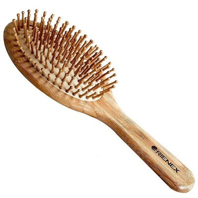 Круглая деревянная щетка для волос Orienex