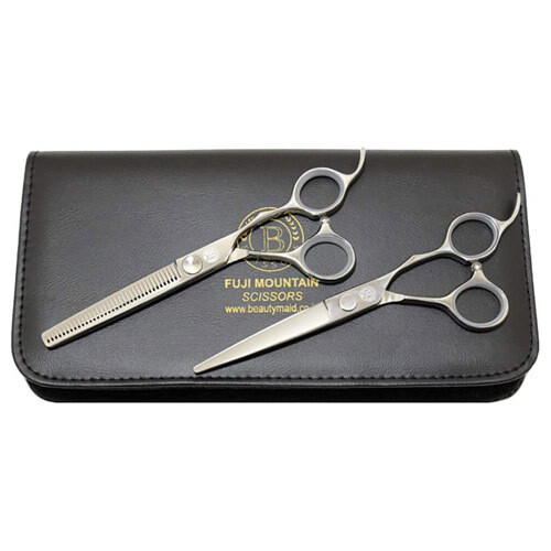 Mt. Fuji Pet Haircut Scissor Set of 2 Thinning and Cutting 170mm