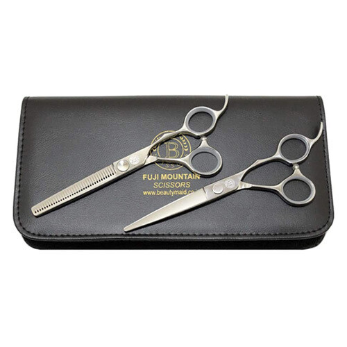Mt. Fuji Haircut Scissor Set of 2 Thinning and Cutting 168mm