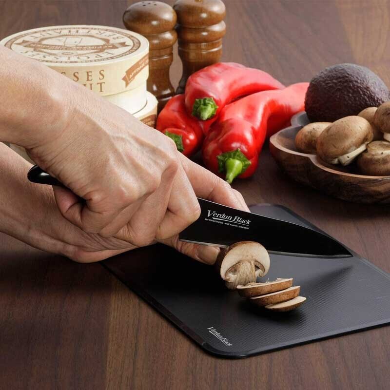 SHIMOMURA Kogyo Verdun Black Kitchen Knife 125 mm