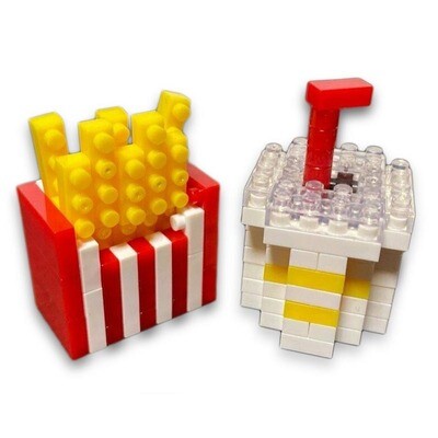 Petit Block | Food N2 | French Fries and Drink