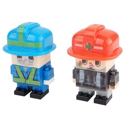 Petit Block | Workers N3 | Traffic Controller and Construction Worker