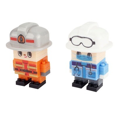 Petit Block | Workers N1 | Fireman and Paramedic