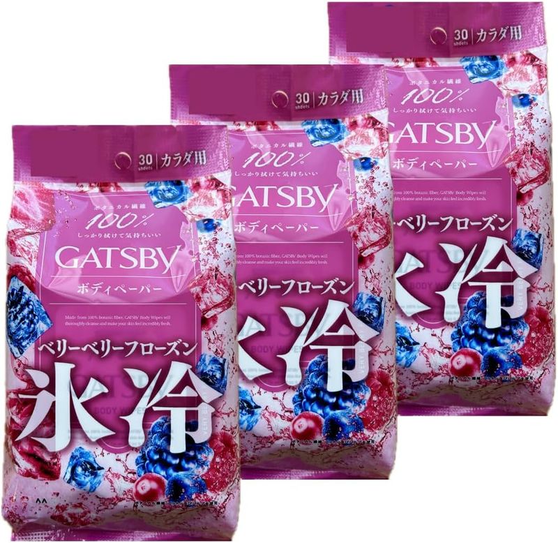 Освежающие салфетки x 3