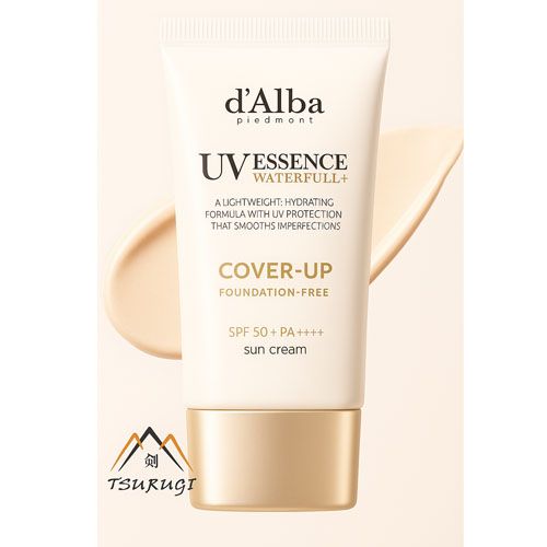 d’Alba UV Essence Waterfull+ Green Tone-Up Sun Cream