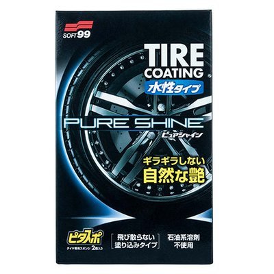 Покрытие для шин для придания блеска Soft99 Water-Based Tire Coating 