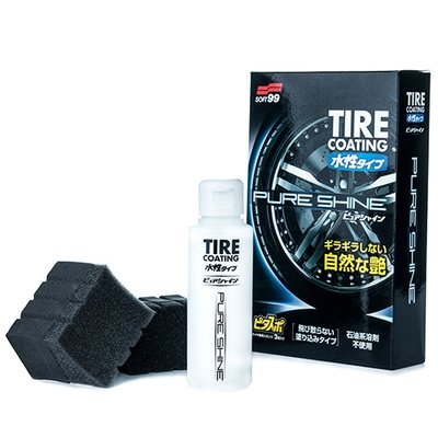 Soft99 Water-Based Tire Coating "Pure Shine"