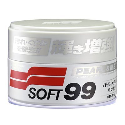 Защитный полироль для кузова автомобиля Soft99 Pearl & Metalic Soft Wax