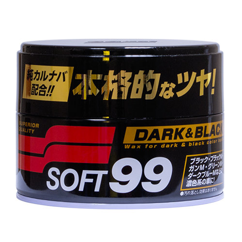 Защитный полироль для кузова автомобиля Soft99 Dark & Black Wax