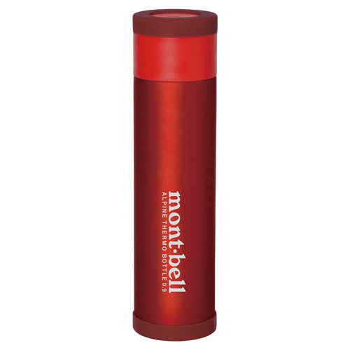 Mont-Bell Alpine Thermo Bottle 0.9L, Color: RED