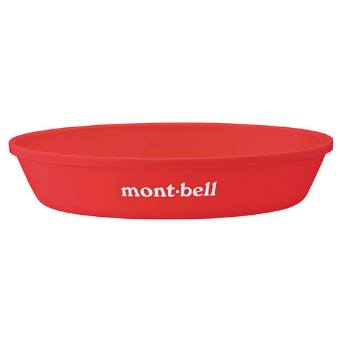 Mont-Bell Alpine Stacking Plate 20, Color: RED