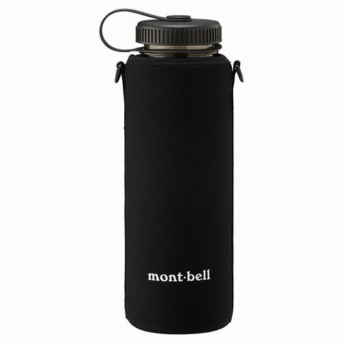 Mont-Bell Clear Bottle Thermo Cover 1.0L, Color: BLACK