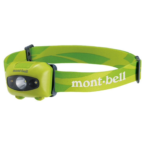 Mont-Bell Power Head Lamp, Color: GREEN