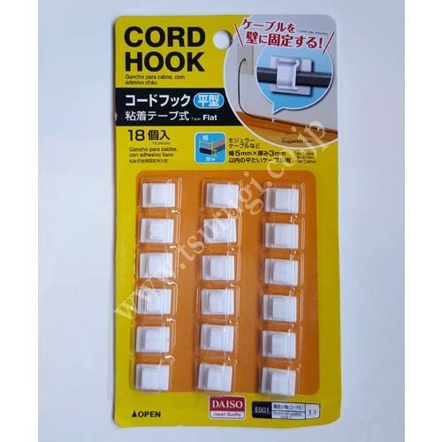 Cord Hook 18pcs