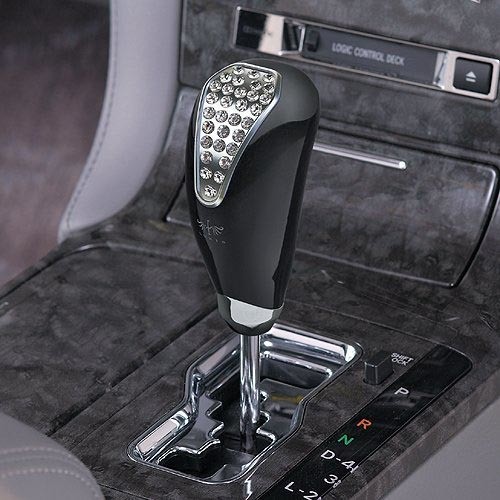 Ручка КПП CARMATE RAZO LUXIS CRYSTAL GATE AT KNOB BK