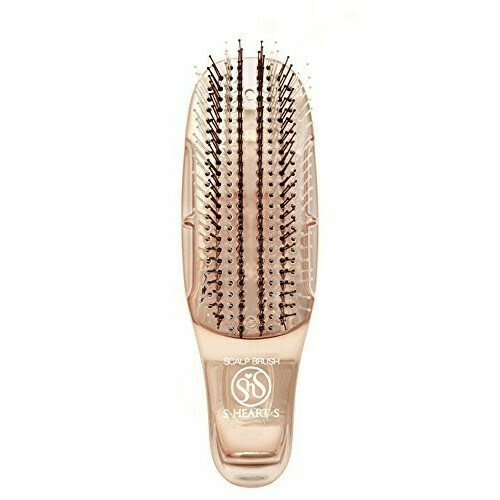 Укороченная расческа S-Heart-S Mini Gold Scalp Brush Укороченная расческа S-Heart-S Mini Gold Scalp Brush