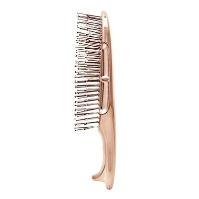 S-Heart-S Short Pink Gold Scalp Brush