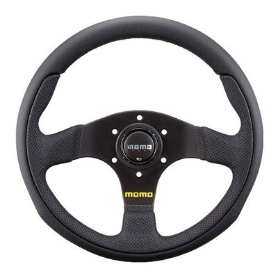 MOMO Racing Leather Steering Wheel 300mm MOMO Racing Leather Steering Wheel 300mm