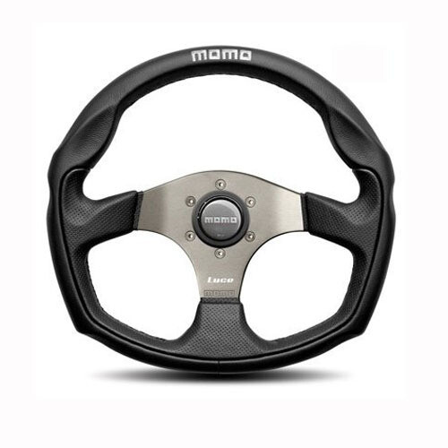 MOMO Luce Leather Steering Wheel 350mm MOMO Luce Leather Steering Wheel 350mm