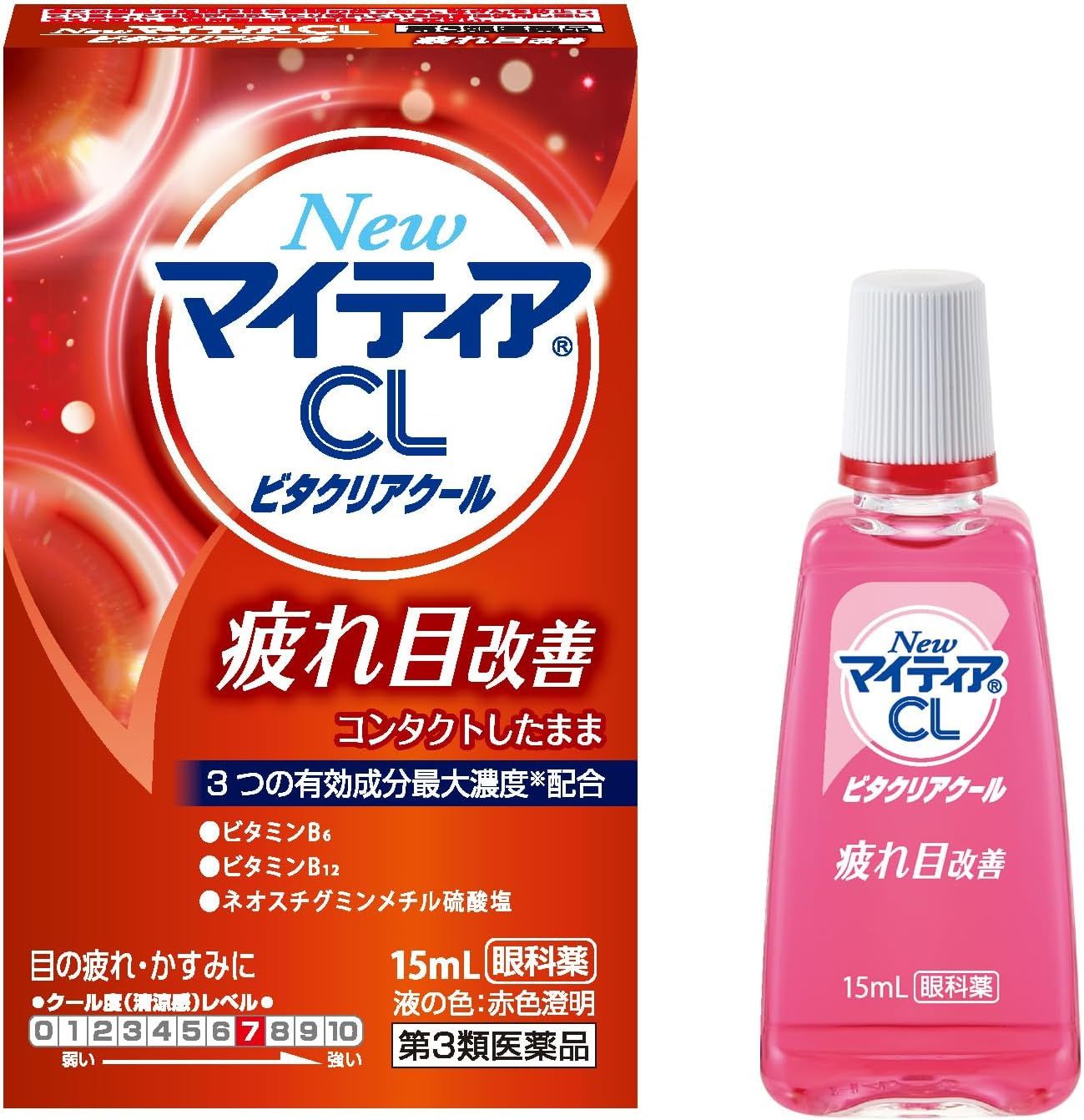 Глазные капли New Mytear CL Vitaclear Cool 15mL