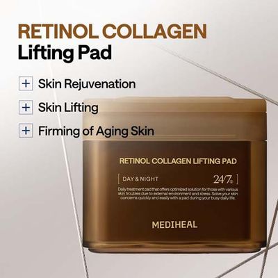 MEDIHEAL RETINOL COLLAGEN LIFTING PAD