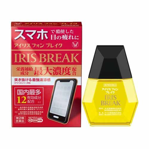 TAISHO Iris Phone Break Eye Drops 12 mL