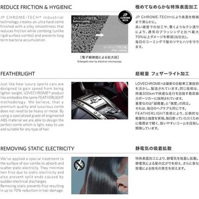 Love Chrome (R) Bangs Premium Comb