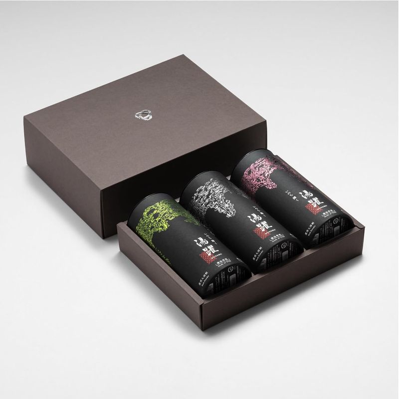 Yuyaku Onsen Bath Salts Cylinder Gift Set (9 Packs)