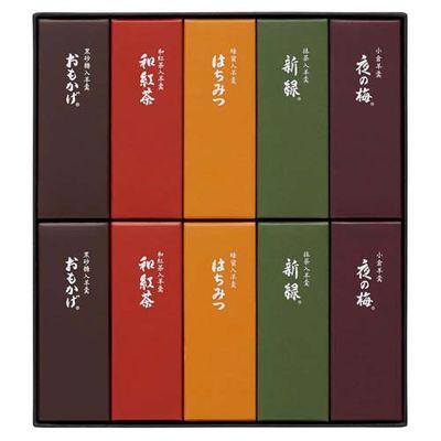 Toraya Small-Sized Yōkan Assortment – 10 Pieces Toraya Small-Sized Yōkan Assortment – 10 Pieces