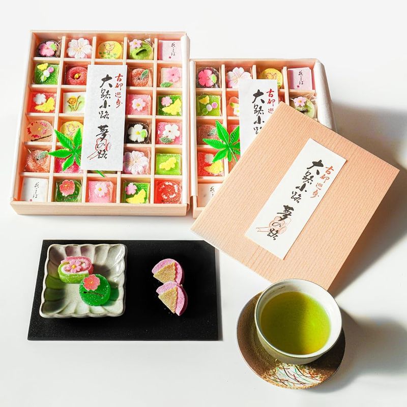 Fukuya Hanazono Small Seasonal Jelly & Ogatsu Sweets Assortment – 20-Piece Gift