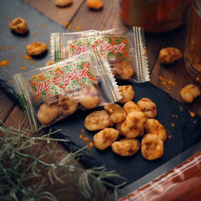 Spicy Workshop Curry Beans Snack – Curry Soybean &amp; Nuts Assortment (130 g)