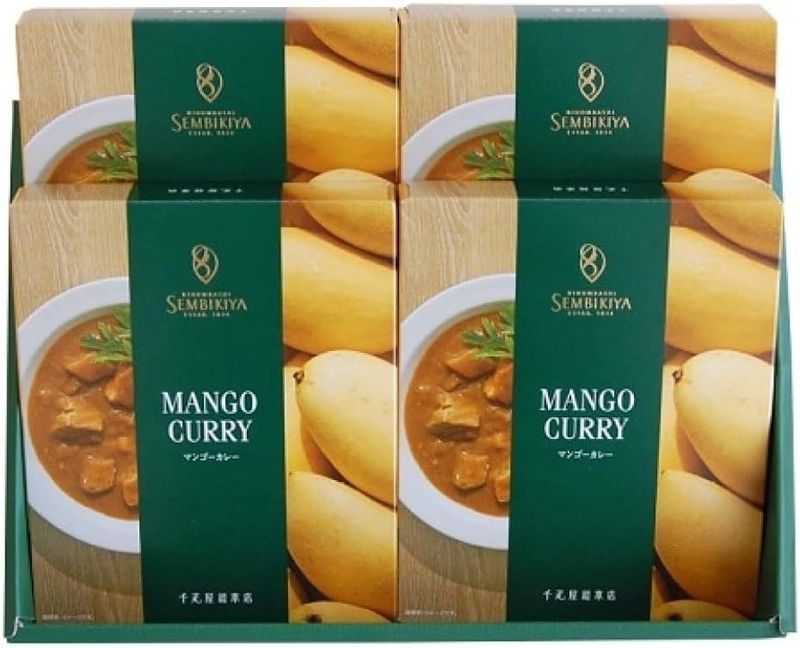 Японское карри с манго, подарочный набор 4 шт – Senkyoya
