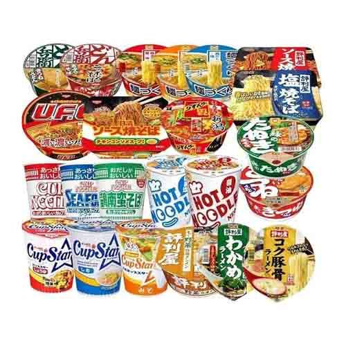 Assorted Cup Noodles 12-Pack Assorted Cup Noodles 12-Pack